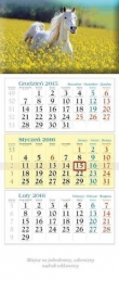 Kalendarz trójdzielny 2016 Koń