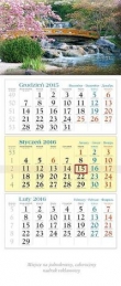 Kalendarz trójdzielny 2016 Mostek