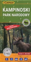 Kampinoski Park Narodowy mapa turystyczna 1:50 000