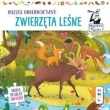 Kapitan Nauka Puzzle obserwacyjne Zwierzęta leśne 4+ 54 elementy + plakat XXL