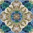Karnet kwadrat z kopertą Blue Precious Rose
