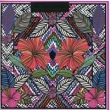 Karnet kwadrat z kopertą Floral Embroidery