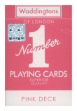 Karty do gry Waddingtons Pink Deck