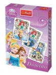Karty Domino Księżniczki  1x24 listki