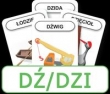 Karty Logopedyczny Piotruś Część XII - głoska DŹ/DZI