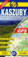KASZUBY MAPA 1:50000 LAMINAT EXPRESSMAP 9788388112737