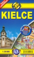 Plan miasta.  Kielce  1:20 000 laminowany midi kieszonkowy