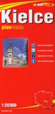 KIELCE PLAN MIASTA EUROMAPA EXPRESSMAP 9788360120477