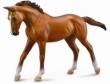 KLACZ RASY THOROUGHBRED MAŚCI CHESTNUT - DELUXE 1:12 (KONIE - DL)