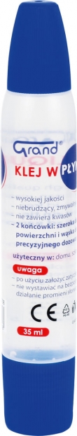 Klej w płynie dwustronny Grand 35 ml. 12 sztuk.