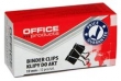 Klipy do akt 19mm Office Products 12 sztuk