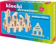 Klocki drewniane naturalne