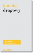Kodeks drogowy. Stan prawny 15 września 2013 r.