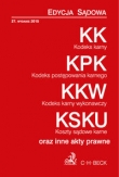 Kodeks karny. Kodeks postępowania karnego. Kodeks karny wykonawczy. Koszty sądowe karne