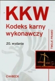 Kodeks karny wykonawczy. KKW. 20. wydanie