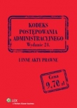 Kodeks postępowania administracyjnego i inne akty prawne