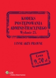 Kodeks postępowania administracyjnego i inne akty prawne