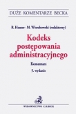 Kodeks postępowania administracyjnego. Komentarz