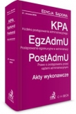 Kodeks postępowania administracyjnego Postępowanie egzekucyjne w administracji Prawo o postępowaniu przed sądami administracyjnymi