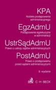 Kodeks postępowania administracyjnego Postępowanie egzekucyjne w administracji Prawo o postępowaniu przed sądami administracyjnymi
