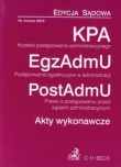 Kodeks postępowania administracyjnego Postępowanie egzekucyjne w administracji Prawo o postępowaniu przed sądami administracyjnymi