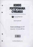 Kodeks Postępowania Cywilnego Zestaw nowelizujący nr 117