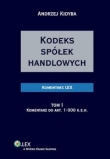 Kodeks spółek handlowych Komentarz Tom 1 i 2