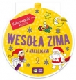 Wesoła zima z naklejkami. Część 2. Kolorowanki