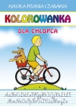 DLA CHŁOPCA - nauka pisania i zabawa. Kolorowanka