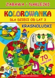 Kolorowanka dla dzieci od lat 3. Krasnoludki