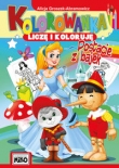 Kolorowanka Liczę i koloruję Postacie z bajek