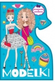 Kolorowanka z wykrojnikiem Modelki