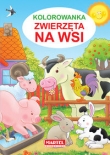 KOLOROWANKA ZWIERZĘTA NA WSI MARTEL 9788364859991
