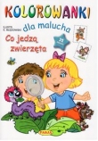 Kolorowanka dla malucha. Co jedzą zwierzęta