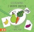 Kolorowanki z grubym obrysem Owoce i warzywa