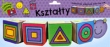 Kolorowa gąsienica - Kształty