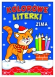 Kolorowe literki. Zima
