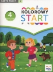 Kolorowy start Czterolatek Karty pracy Część 2