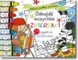 KOLORUJ WEDŁUG NUMERÓW ODNAJDŹ WSZYSTKIE ZWIERZAKI FK 9788327441782