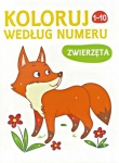KOLORUJ WEDŁUG NUMERU-ZWIERZĘTA 
