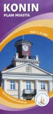 Konin plan miasta 1:25 000