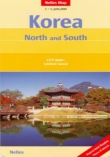Korea Północna i Południowa. Mapa