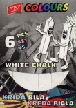 Kreda biała 6 sztuk
