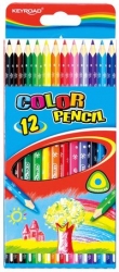 Kredki ołówkowe trójkątne Keyroad 12 sztuk