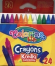 Kredki świecowe Colorino 24 kolorów