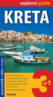 Kreta 3w1, przewodnik+atlas+mapa