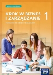 KROK W BIZNES I ZARZĄDZANIE 1 podręcznik szkoła branżowa (SBR)