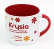 Kubek imienny Krysia