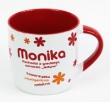 Kubek imienny Monika