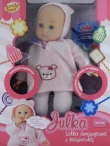 Lalka Julka dwujęzyczna + książeczka jasnoróżowa
